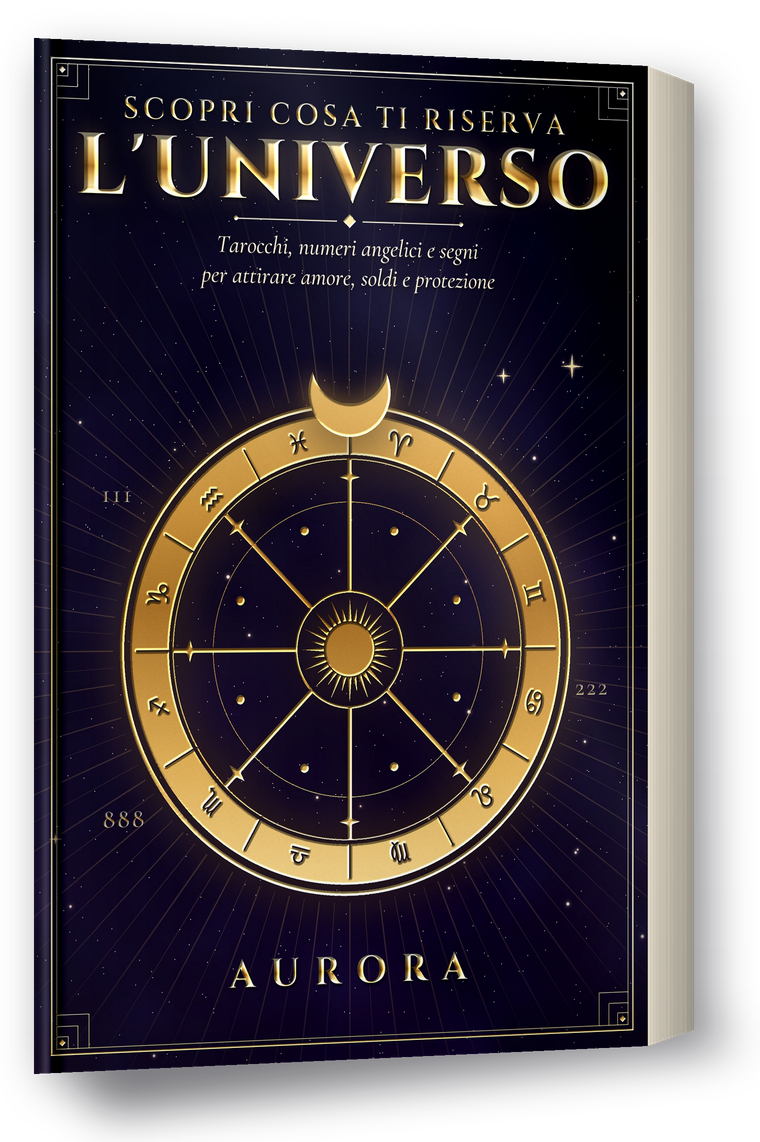 Copertina del libro Scopri cosa ti riserva l'Universo di Aurora